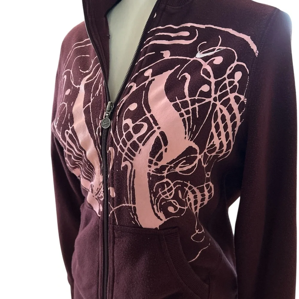 Nike Full Zip Hoodie Jacket Size Medium - Picture 2 of 9